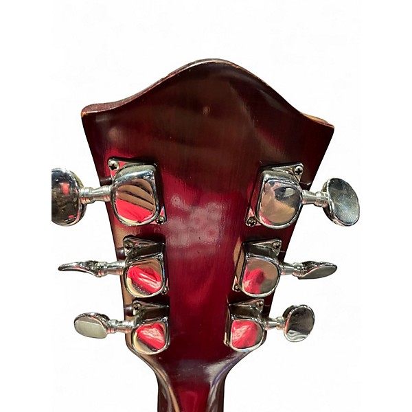 Used Global HOLLOW BODY Cherry Hollow Body Electric Guitar