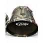 Used PDP by DW 5 Piece Z5 Charcoal Olive Metallic Drum Kit