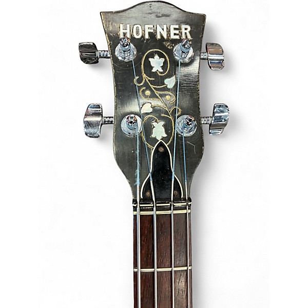 Vintage 1960s Hofner 505/5 Sunburst Electric Bass Guitar