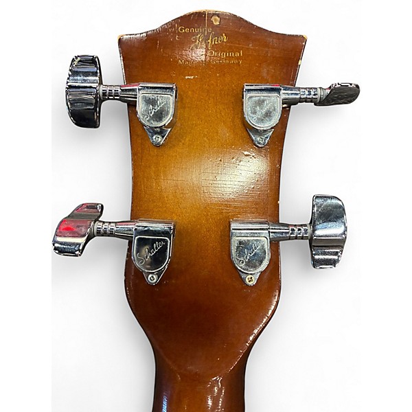 Vintage 1960s Hofner 505/5 Sunburst Electric Bass Guitar