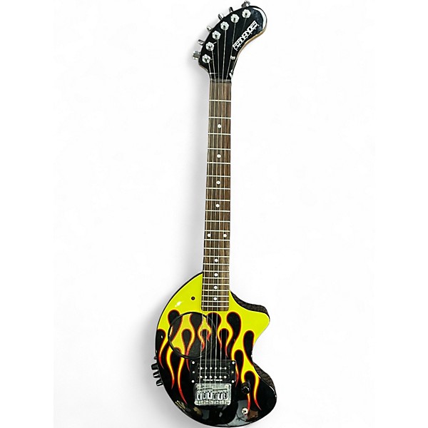 Used Fernandes Nomad Deluxe Hot Rod Edition Hot Rod Paint Job Electric Guitar