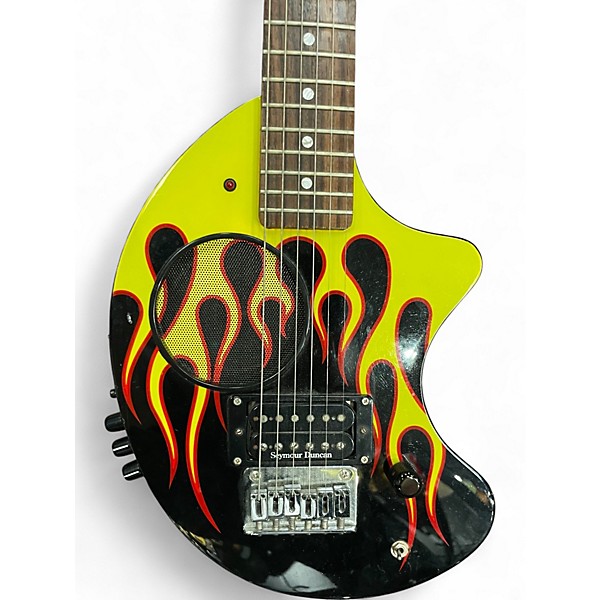 Used Fernandes Nomad Deluxe Hot Rod Edition Hot Rod Paint Job Electric Guitar