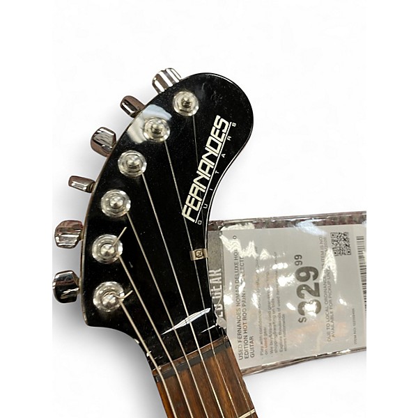 Used Fernandes Nomad Deluxe Hot Rod Edition Hot Rod Paint Job Electric Guitar