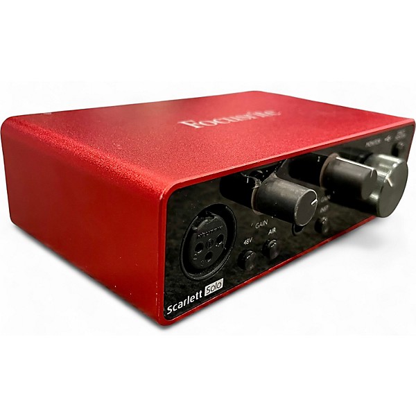 Used Focusrite Scarlett Solo Gen 3 Audio Interface