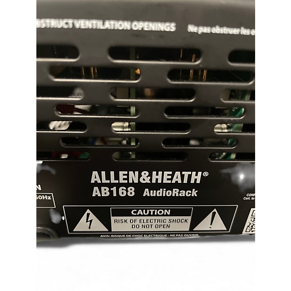 Used Allen & Heath AB-168 16-Channel Portable AudioRack Stage Box Mixer