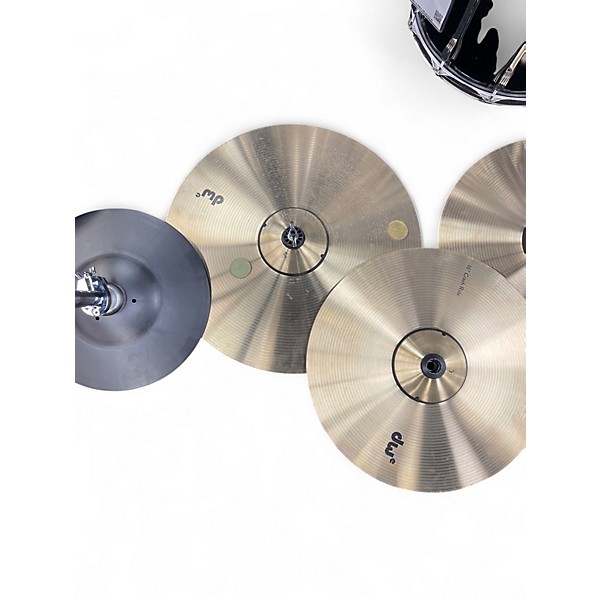 Used DW DWe 4-Piece Electronic Metal Cymbal Pack Electric Cymbal