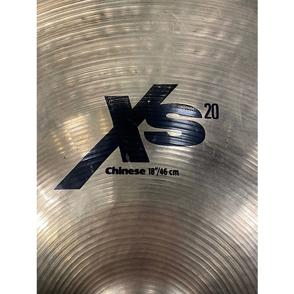 Used SABIAN 18in XS20 Chinese Cymbal