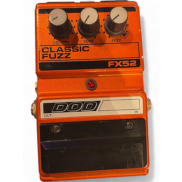 Used DOD FX52 CLASSIC FUZZ Effect Pedal