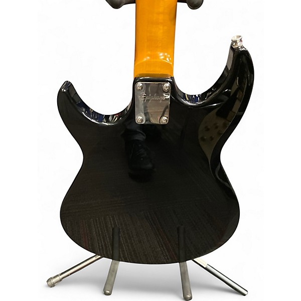 Used Epiphone The Grabber  Black Electric Bass Guitar