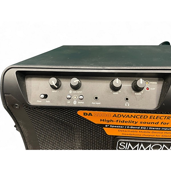 Used Simmons DA2108 Drum Amplifier