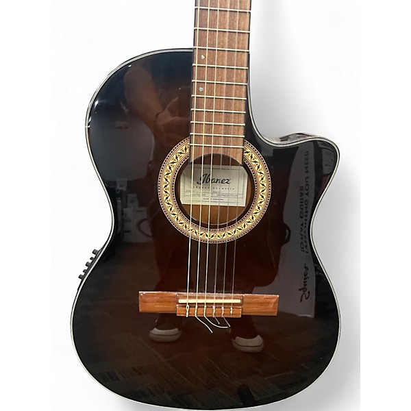 Used Ibanez GA35 THINLINE BROWN Classical Acoustic Electric Guitar