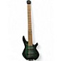 Used Cort SPACE 5 STAR DUST GREEN Electric Bass Guitar thumbnail