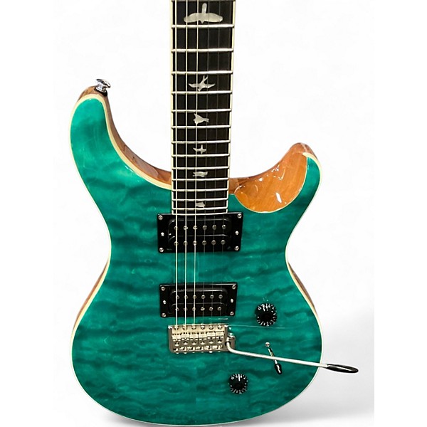 Used PRS SE Custom 24 Ocean Turquoise Solid Body Electric Guitar