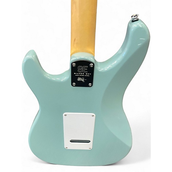 Used PRS SE Silver Sky Stone Blue Solid Body Electric Guitar