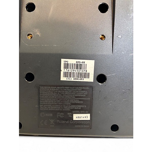 Used Roland SPDSX Sampling Drum MIDI Controller