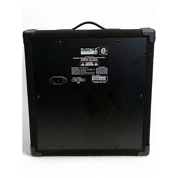 Used Fender Rumble 15 15W 1X8 Bass Combo Amp