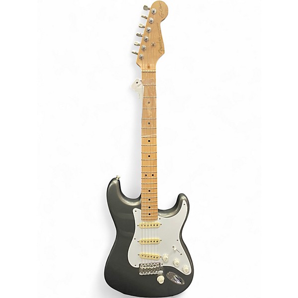 Used Fender Artist Series Eric Clapton Stratocaster Pewter Solid Body Electric Guitar