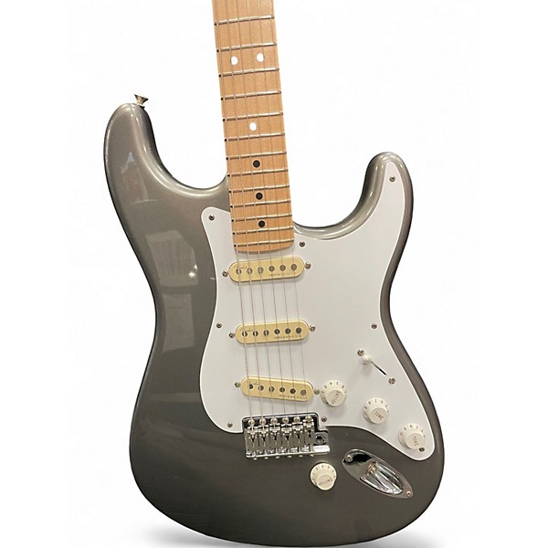 Used Fender Artist Series Eric Clapton Stratocaster Pewter Solid Body Electric Guitar