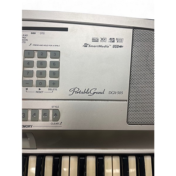 Used Yamaha DGX505 Portable Keyboard