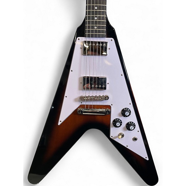 Used Epiphone FLYING V 70'S GUITAR CENTER EXCLUSIVE 2 Color Sunburst Solid Body Electric Guitar
