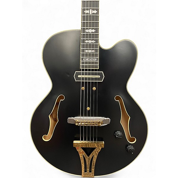 Used Ibanez PM3C Pat Metheny Black Acoustic Electric Guitar