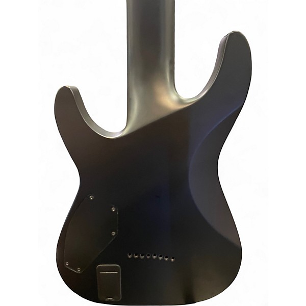 Used Schecter Guitar Research Blackjack SLS C8 Flat Black Solid Body Electric Guitar