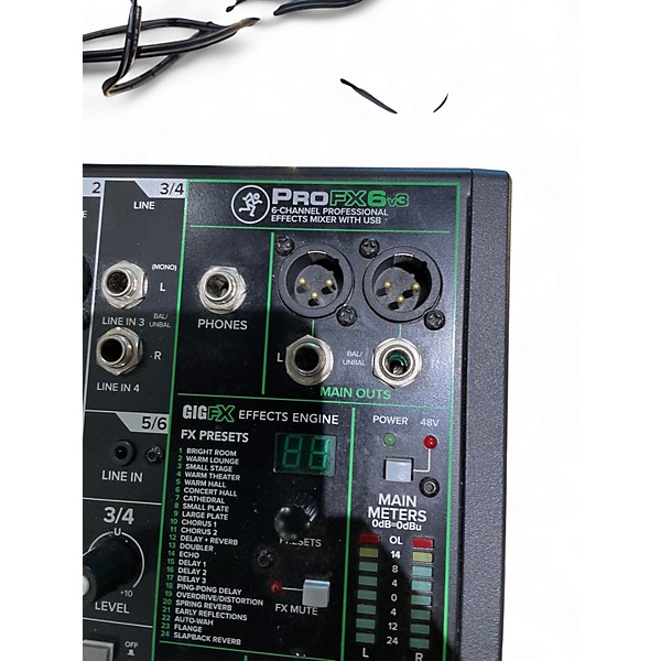 Used 2020s Mackie PROFX6 V3 Powered Mixer