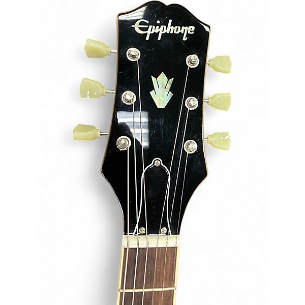 Used 2022 Epiphone ES355 IG Gold Hollow Body Electric Guitar