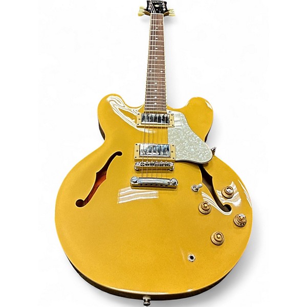 Used 2022 Epiphone ES355 IG Gold Hollow Body Electric Guitar