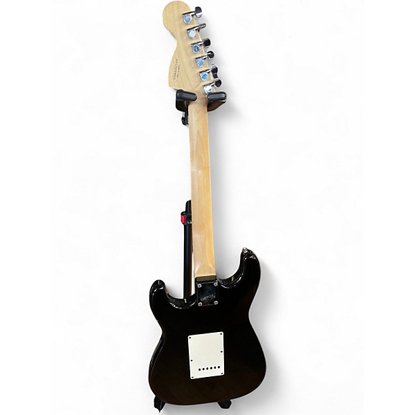 Used Squier Affinity Stratocaster Black Solid Body Electric Guitar
