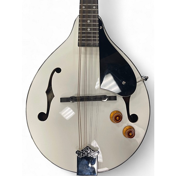 Used Oscar Schmidt OM10EWH White Mandolin