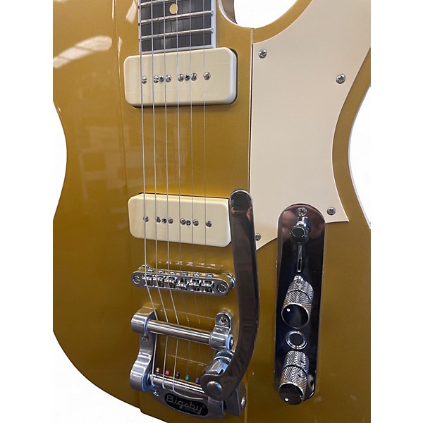 Used Reverend Greg Koch Signature Gold Solid Body Electric Guitar