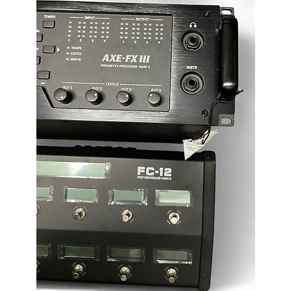 Used Fractal Audio Axe-FX III Turbo with FC12 Effect Processor