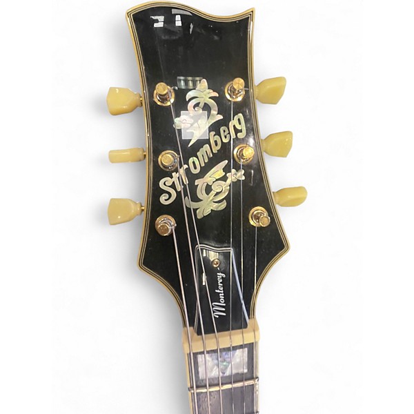 Used Stromberg  Monterey Black Hollow Body Electric Guitar