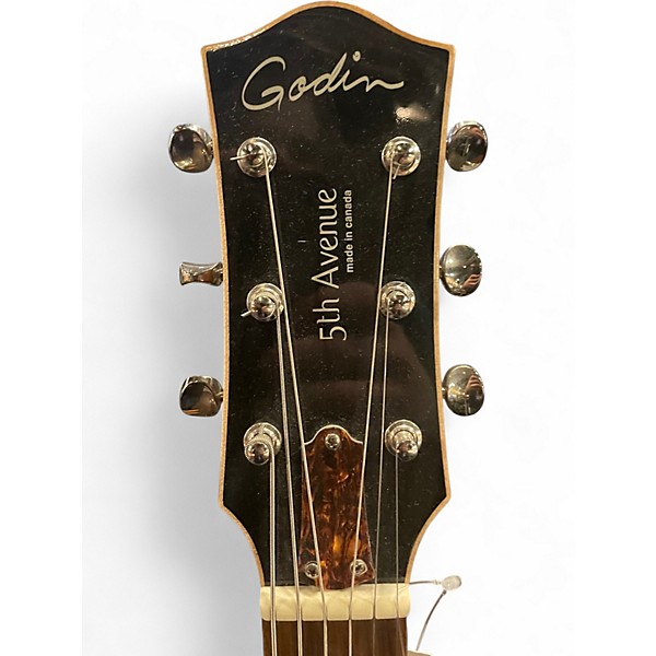 Used Godlin 5th Avenue P90 Bust Hollow Body Electric Guitar