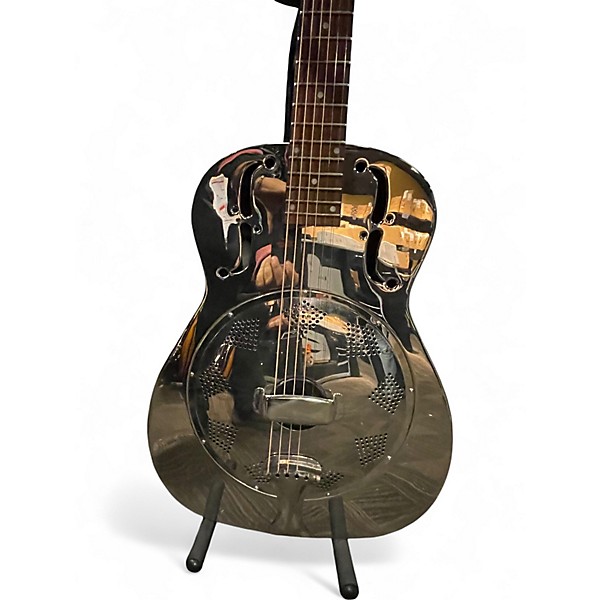 Used Regal RC2 Silver Resonator Guitar