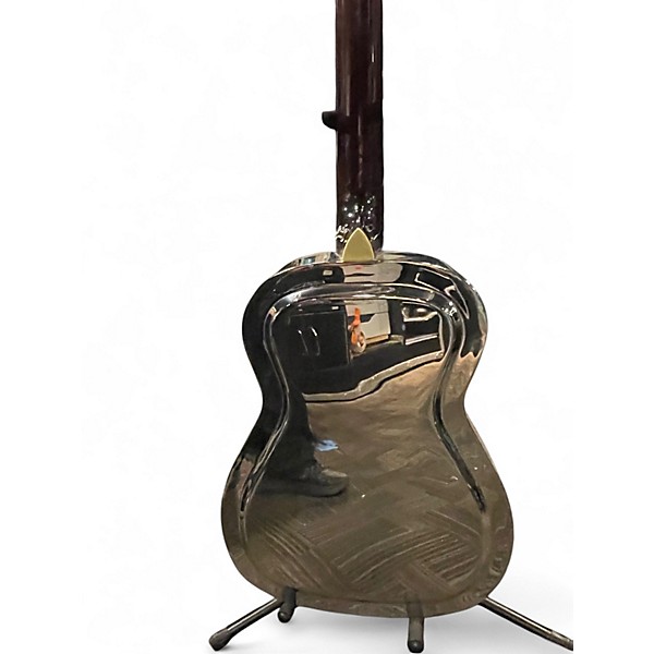 Used Regal RC2 Silver Resonator Guitar