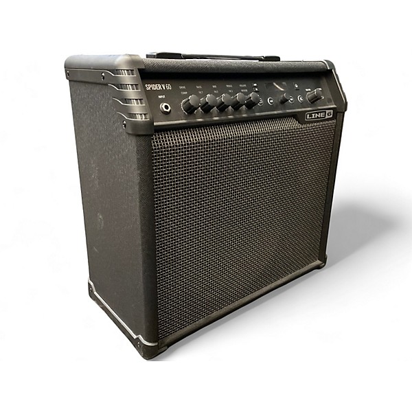 Used Line 6 Spider V 60 1x10 Guitar Combo Amp