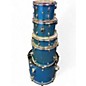 Used PDP by DW 5 Piece CENTER STAGE Blue Drum Kit