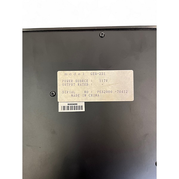 Used Nady GEQ 231 Equalizer