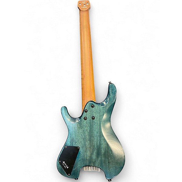 Used Ibanez Q547PB Blue Low Gloss Solid Body Electric Guitar