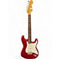 Used Fernandes STRATOCASTER RED Solid Body Electric Guitar thumbnail