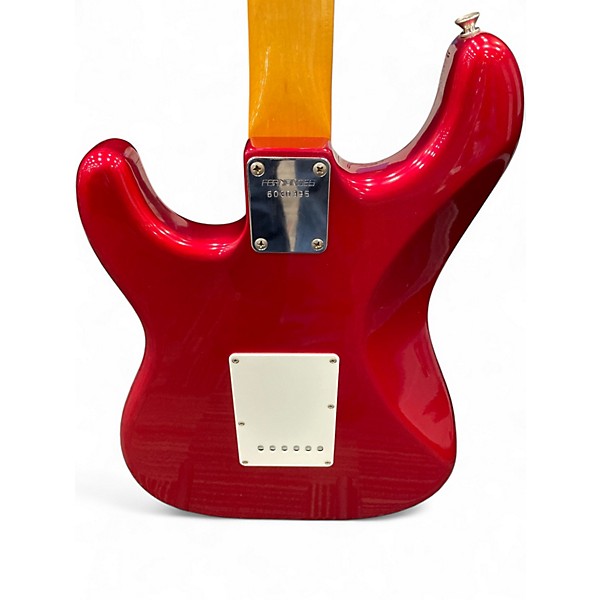 Used Fernandes STRATOCASTER RED Solid Body Electric Guitar