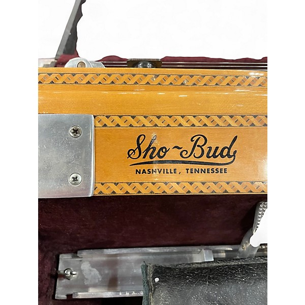 Vintage 1970s Shobud 6140 natural maple Lap Steel