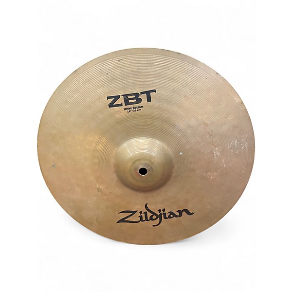 Used Zildjian 14in ZBT Hi Hat Pair Cymbal