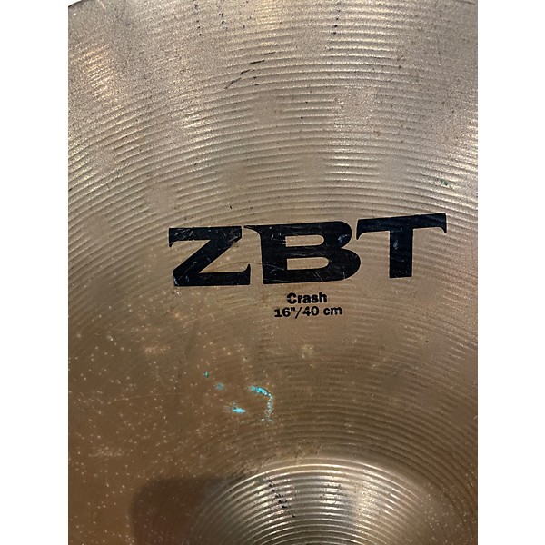 Used Zildjian 16in ZBT Crash Cymbal