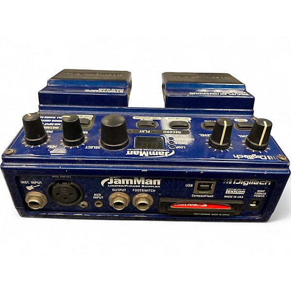 Used DigiTech JML Jam Man Looper Phrase Sampler Pedal