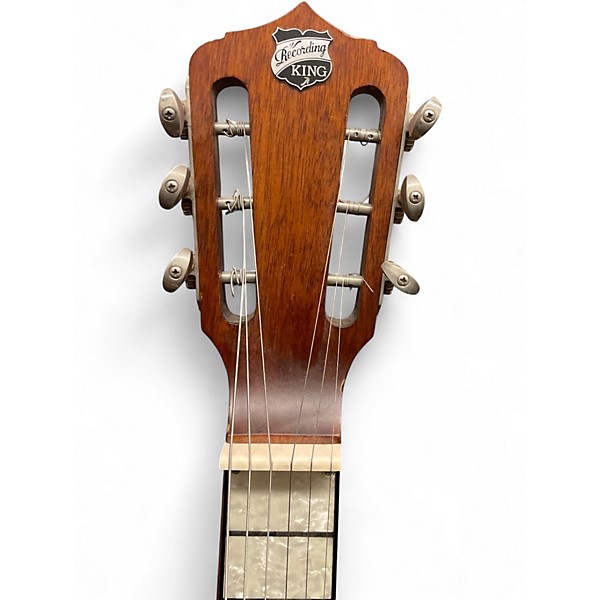 Used Recording King RG31 Natural Solid Body Electric Guitar