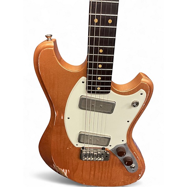 Used Treetone Stella - Aged Copper/Bronze Metallic Copper Solid Body Electric Guitar