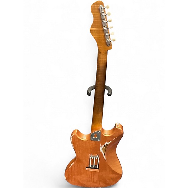 Used Treetone Stella - Aged Copper/Bronze Metallic Copper Solid Body Electric Guitar